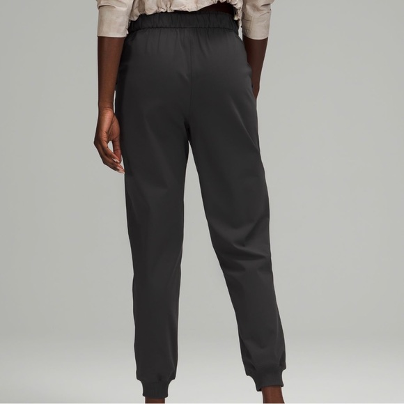 Lululemon Stretch High Rise Joggers Graphite Grey 4 - Picture 3 of 5